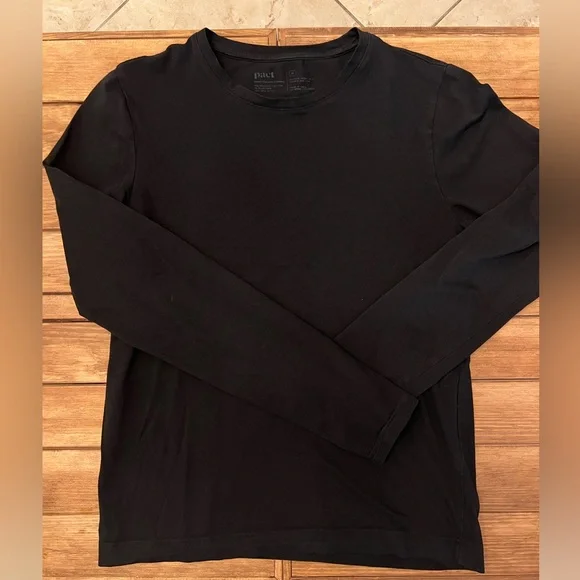 SOLD
‼️NWOT: Pact Organic Cotton Men’s Cool Stretch Black Long Sleeve - M - Picture 3 of 5